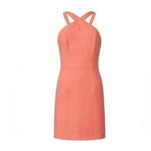 cold shoulder halter dress Odrella